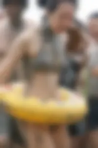 Boryeong Mud Fest 2008 girls mostly in bikinis