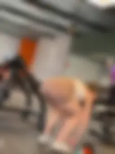 PAWG Baddie Blonde Best Ass In Gym (Not OC)