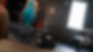 Gym Girl Bending Over in Blue Leggings (OC and GIFS)