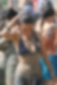 Boryeong Mud Fest 2008 girls mostly in bikinis