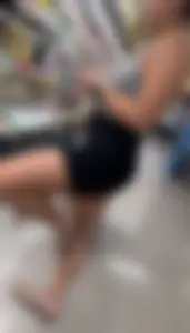 Yoga pose milf in leggings