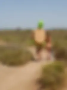 Nude beach and topless girls
