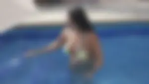 Mexican with fat ass and nice tits in a small bikini