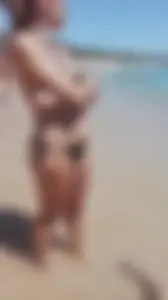 Beach mature milf from all angles