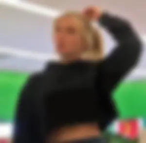 GREAT ass in tight leggings