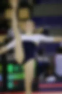 Candid gymnastics girls
