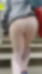 White leggings yoga babe walking with a nice ass and vpl