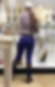 Busted by blue booty