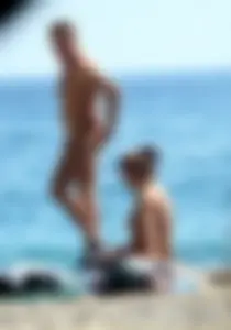 Nude beach and topless girls