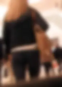 Candid girls in leggings and tights