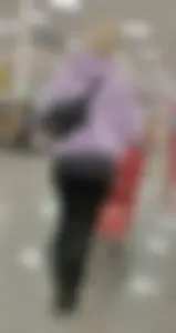 Blonde Pawg in pink and leggings