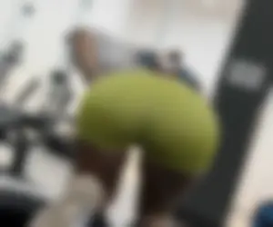 Pawg yellow gymshark shorts rdl bendovers Dolphins fan
