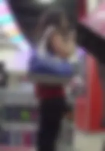 3 candid big booties shopping