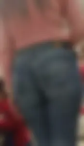 Sexyass cute latina mommy eating her jeans