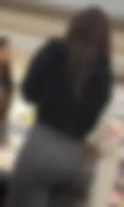 18 yo Asian gray leggings amazing