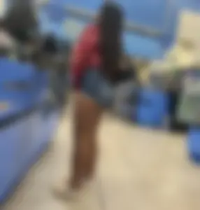 Pretty thick brown girl(oc)