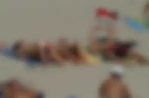 Sexy mature girls on Vilanova topless beach