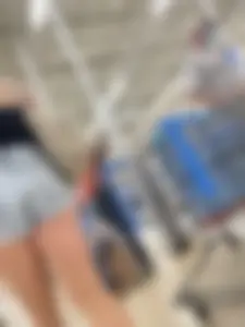 Blonde booty jean shorts nice Asset updated w vid