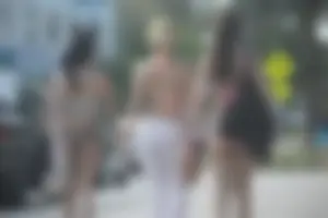 Candid Florida babes at Deerfield Beach in the winter
