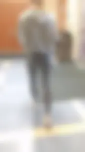 College candid teens in class wearing tight clothes