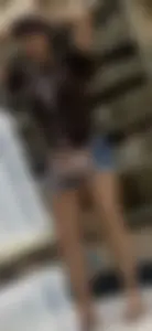 Cute girl with a tight butt in shorts (OC)