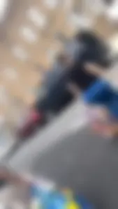 Huge ass bbl latina vpl blue leggings