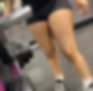 Thick thighs are busting out the shorts