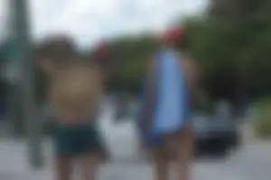 Huge collection of sexy girls out in bikinis in Florida