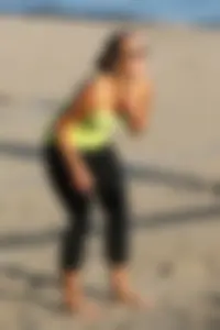 Beach volleyball babe in tight Lulus with a nice ass