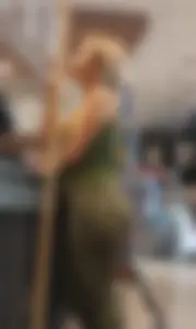 Hot petite blonde milf has a thick butt VPL