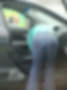 Girls cleaning their cars in jeans and pants