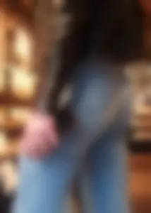 Various hot butts in tight jeans on the street and inside cafes, some teens too