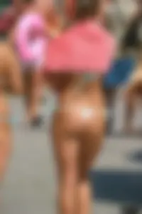Sexy beach and bikini girls