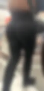 Cute brunette with a jiggly bubble butt