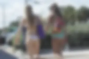 Sexy Florida beach bikini girls