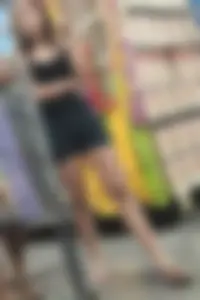 Sexyass eating sport shorts at store! Pt. 1