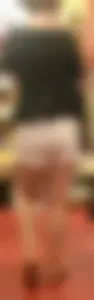 Gift shop asses in short shorts