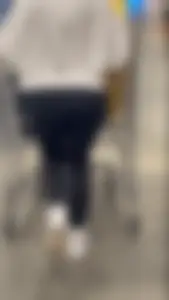 Must see bubble in leggings at Costco (OC/Close up/Gif)
