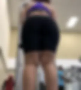 PAWG EXTREME CLOSEUP PURPLE SPORTS BRA  TIER