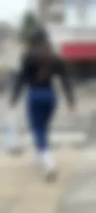 Perfect shape ass on fine gym chick