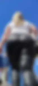 Very tight curvy ass🍑 green panties omg