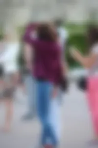 Pink jeans babe with a nice ass and bonus skinny babe in jeans