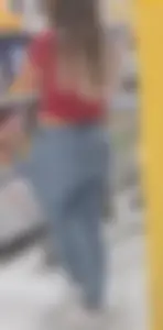 Out In The Wild 40 ( Latina with a huge phatty in jeans)