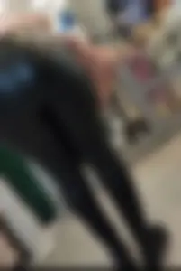 Black leggings Shiny Ass