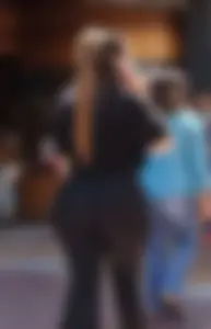 #3 - Milf Black Leggings [Thick, Huge ass, Latin (prob), Pawg?]