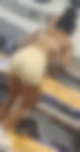 Ebony gym rat. Working on her perfect bubble ass