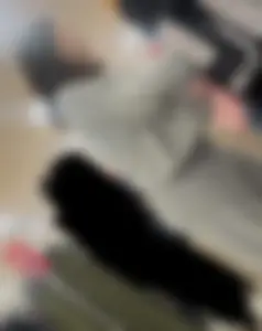 Perfect juicy jiggly fat ass in grey pants