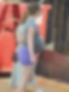 CAUGHT Pregnant Shorts Eating THICC PAWG