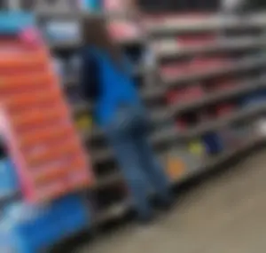 Lovely jeans ass at the supermarket (not oc)