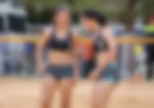 Thai candid volleyball girls
